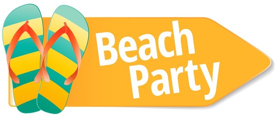 Canvas Print - Beach Party