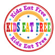 © Balint Radu - Kids eat free stamp