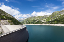 Kölnbrein dam, tallest dam in Austria, Hohe Tauern Nationalpark, Carinthia