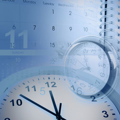 Wall Mural - time management