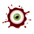 Bloody eyeball