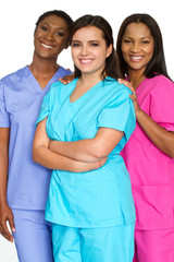 Wall Mural - Diverse Group of Nurses