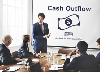 Poster - Cash Flow Business Money Financial Concept