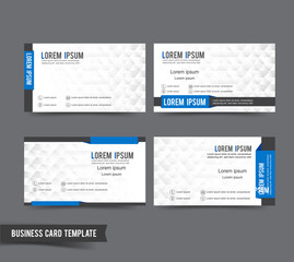 Poster - business card template set 57