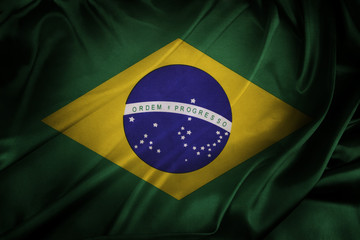 Wall Mural - Brazil flag