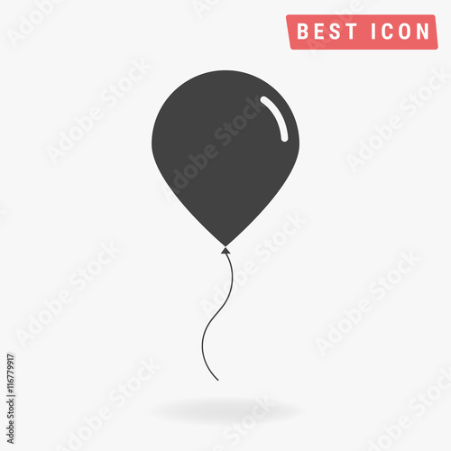 Fotomural Balloon icon, vector icon eps10.