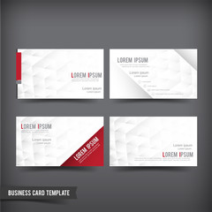 Wall Mural - Business Card template set 58