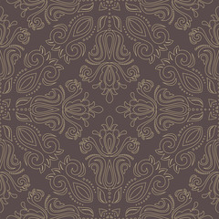 Wall Mural - Seamless Wallpaper in the Style of Baroque
