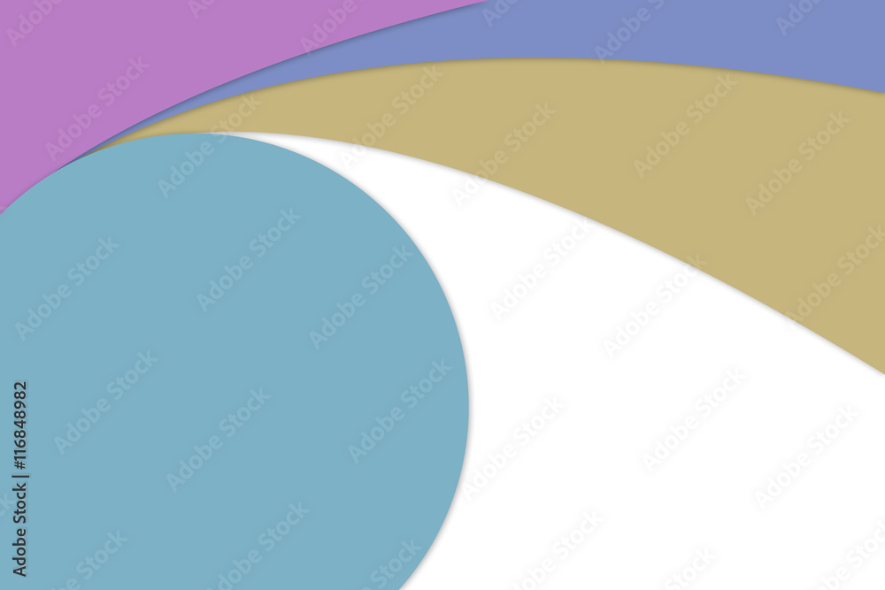 Material design background and pastel concept smooth line - obrazy, fototapety, plakaty 