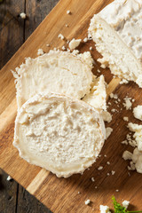 Poster - Raw White Organic Goat Cheese