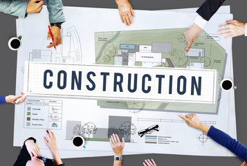 Wall Mural - Construction Industry Building Architecture Infrastructure Conce