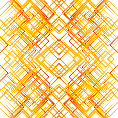Poster - Geometric grid, mesh seamlessly repeatable pattern. Monochrome r