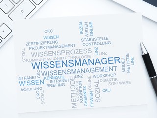 Canvas Print - Wissensmanager