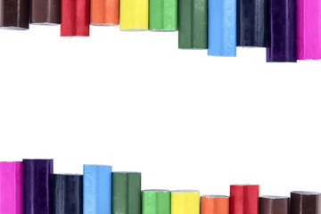 Sticker - Colorful pencils isolated