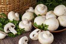 Edible Raw Mushrooms
