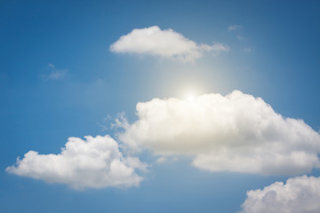 Poster - Clouds Blue Sky Wind