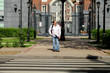© PaulShlykov - Man crossing the road