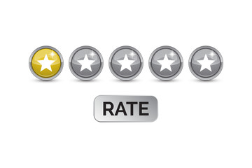 rate star button