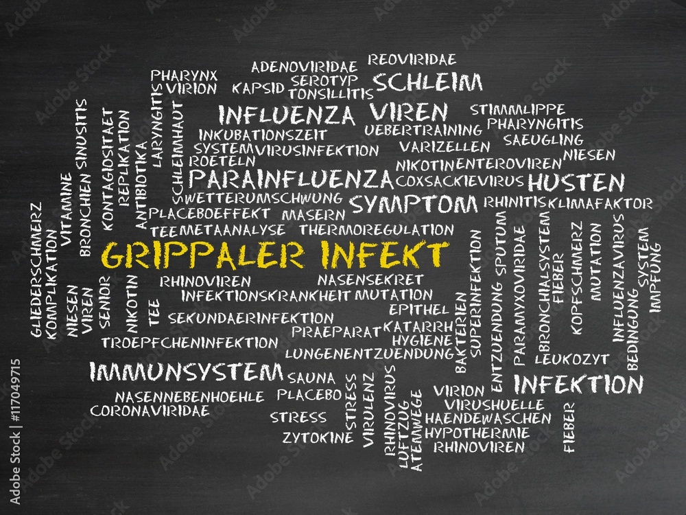 Grippaler Infekt Virus Oder Bakterien stock.adobe.com