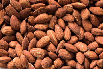 Wall Mural - almonds background