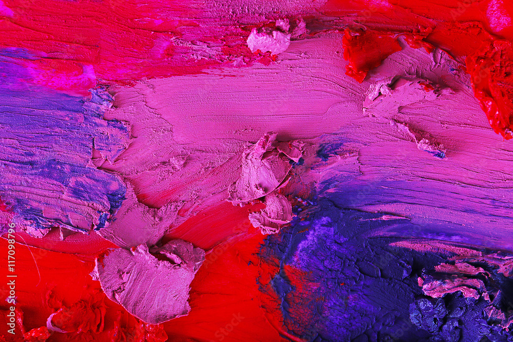 Smudged colourful lipstick background
