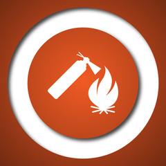 Poster - Fire icon