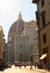 Wall Mural - View of the Florence Cathedral