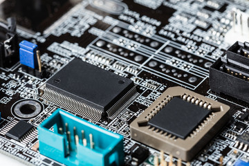 Poster - Circuit board background