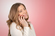 © fotofabrika - Cheerful woman talking on the phone isolated
