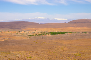 Sticker - Dry hills of Morocco