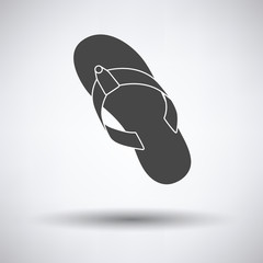 Wall Mural - Flip flop icon