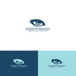 Vector eye symbol. Logo design element (2)