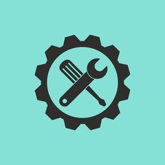 Sticker - Tool - vector icon.