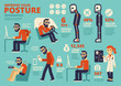 Improve Your Posture Infographics