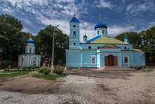 Church / Church Of St. Michael The Archangel In Yeisk, Krasnodar Region, Russia