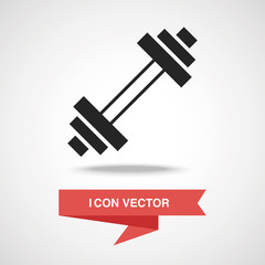 Sticker - Dumbbell icon