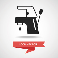 Poster - Faucet icon