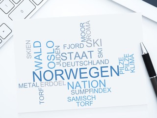 Sticker - Norwegen