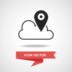 Sticker - i-cloud icon