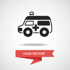 Sticker - ambulance icon