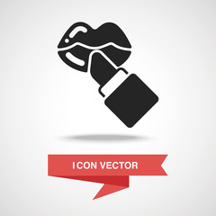 Sticker - lipstick icon