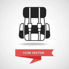 Sticker - backpack icon