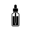 Essential oil bottle icon, Dropper bottle icon - Vector