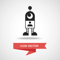 Poster - robot icon