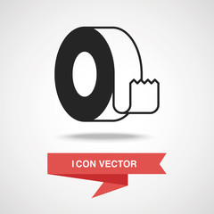 Sticker - tape icon