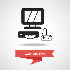 Poster - computer game icon