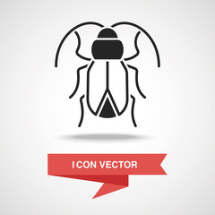 Sticker - insect icon