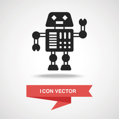 Poster - robot icon