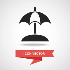 Poster - umbrella icon