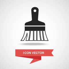 Canvas Print - Paint brush icon